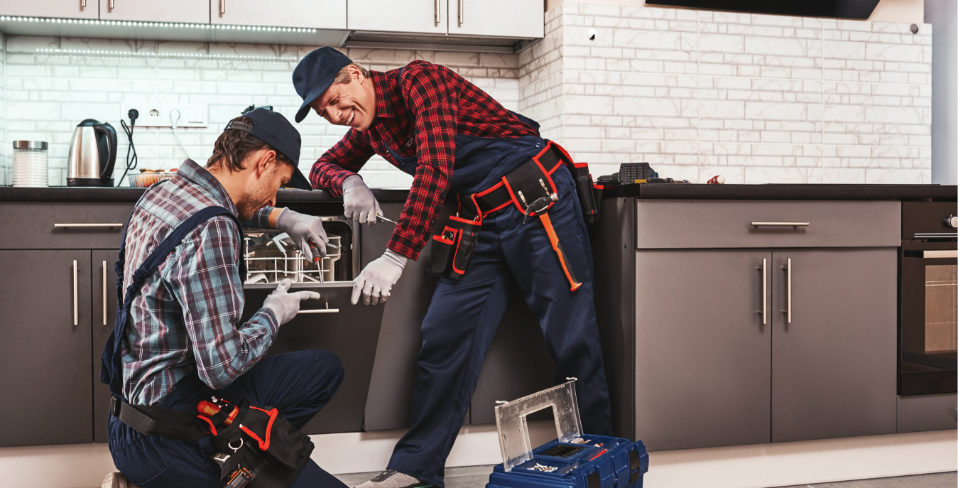 Service Maintenance Worker Repairing 1